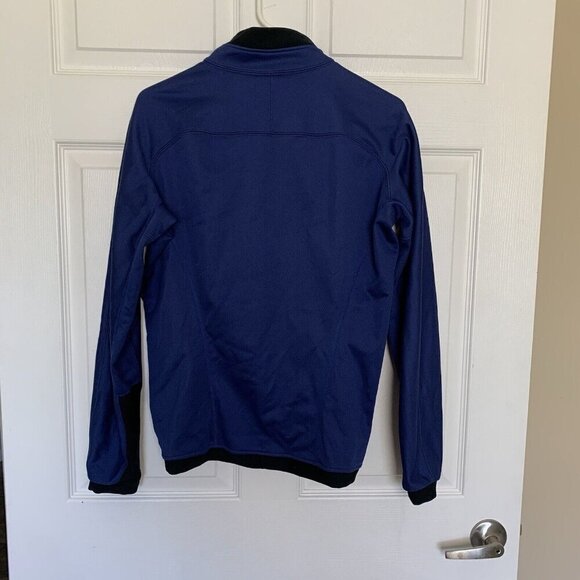 Mountain Hardwear Jacket Women’s Blue Outdoor Soft Shell Quarter Zip Vintage - Picture 6 of 12